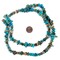 The Bead Chest Blue Aqua Sea Sediment Jasper Chip Beads 10mm Chips Gemstone 15 Inch Strand
